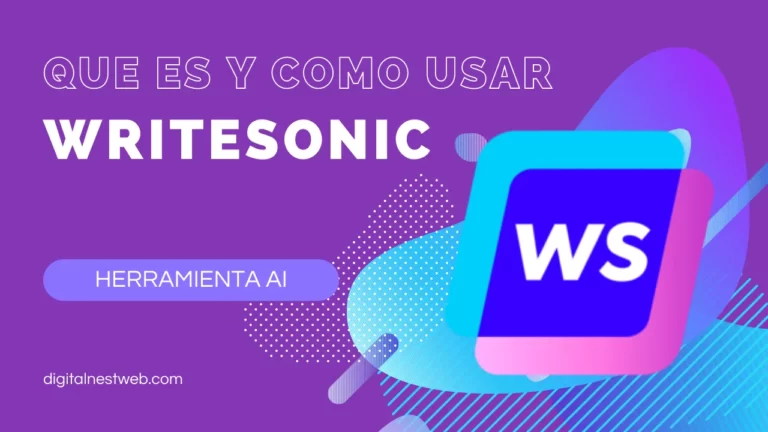 Qué es y como usar WriteSonic 2023