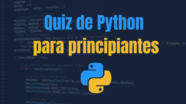 Quiz de Python para principiantes