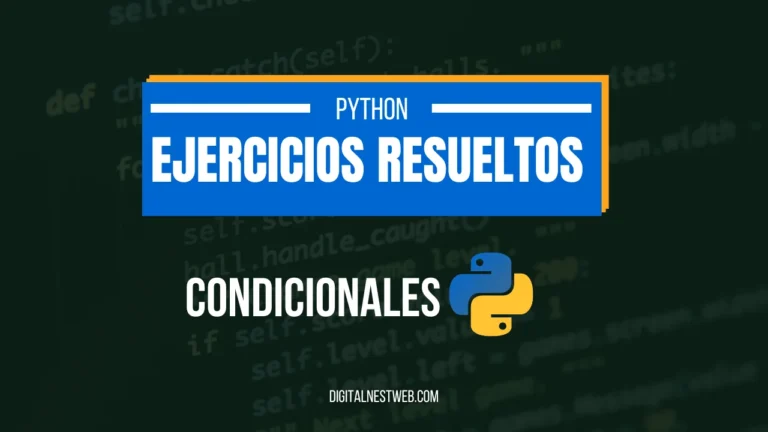 Ejercicios resueltos de Python Condicionales
