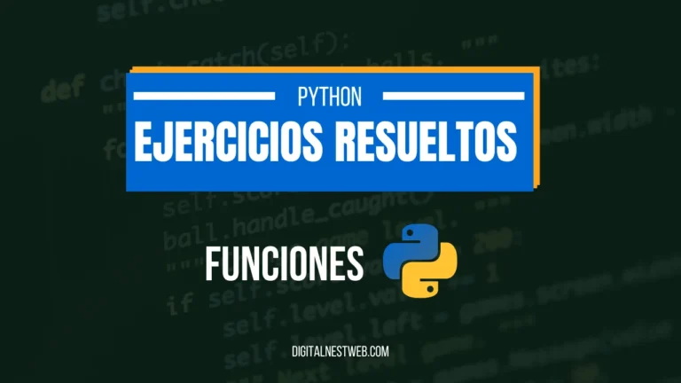 Ejercicios resueltos de Python Funciones