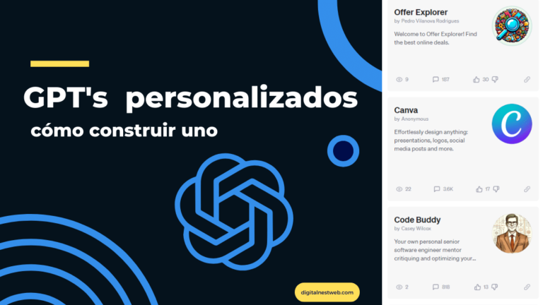 GPT personalizados cómo construir uno