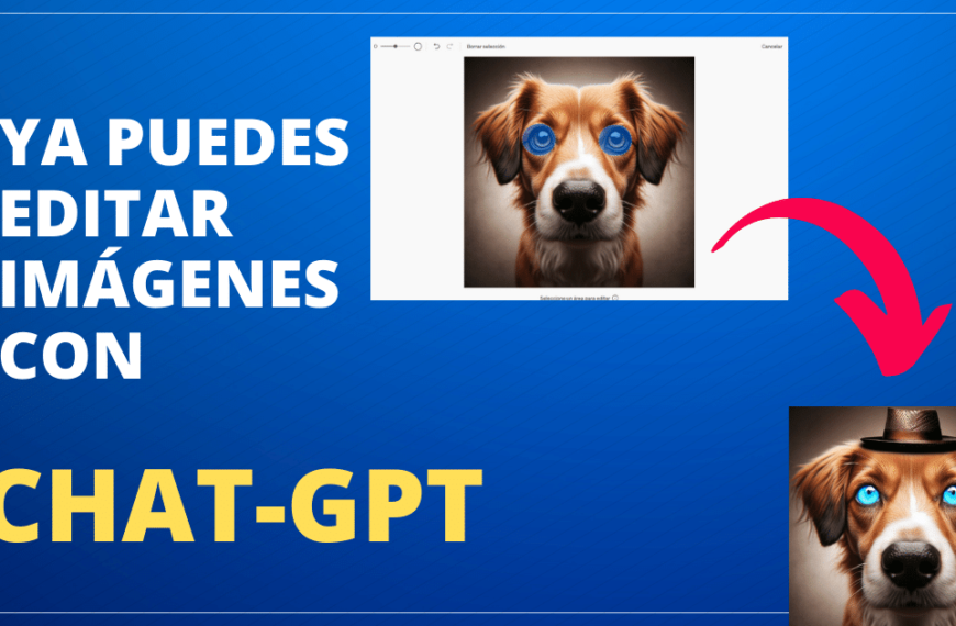 Ya puedes editar imágenes con Chat GPT