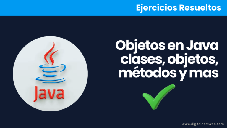 Ejercicios Resueltos en Java Objetos clases, objetos, métodos y mas